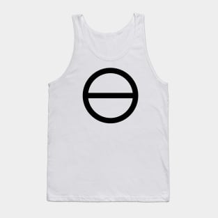 Alchemical Salt Symbol Tank Top